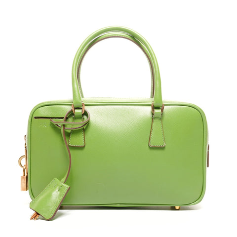 PRADA Saffiano Mini Saffiano Handbag green WS26106