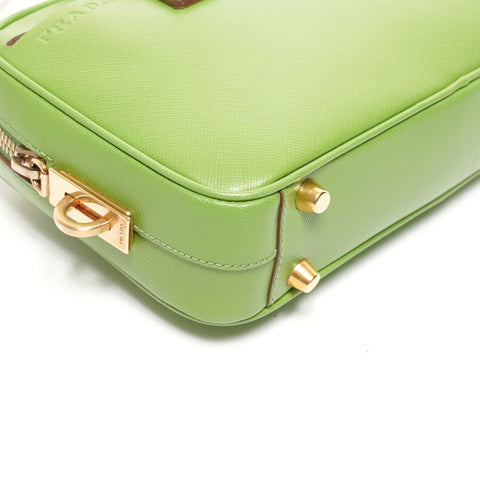 PRADA Saffiano Mini Saffiano Handbag green WS26106