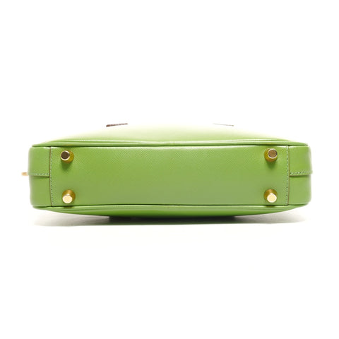 PRADA Saffiano Mini Saffiano Handbag green WS26106
