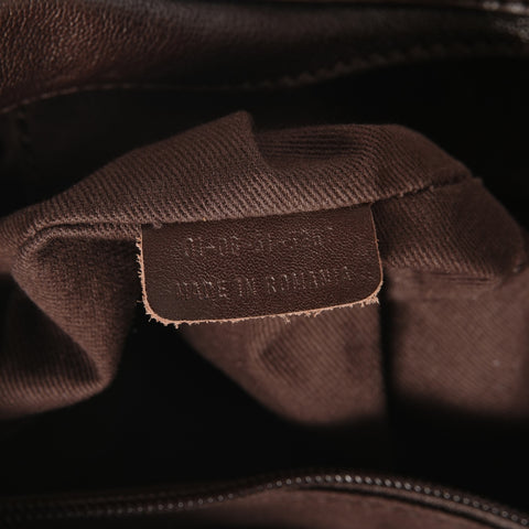 Chloe Leather Clara One Belt Hobo Shoulder Bag Brown WS26110