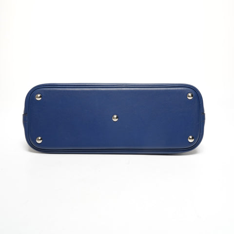 HERMES X stamped 2016 Bolide 27 2way Handbag blue WS26112