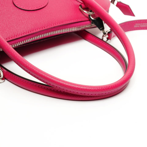 HERMES T engraved 2015 Bolide 27 2way Handbag pink WS26113