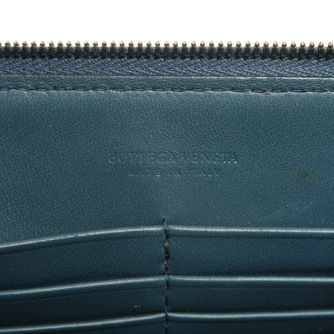 BOTTEGAVENETA INTRECCIATO Camera Bag Trunk Leather Shoulder Bag blue WS26114