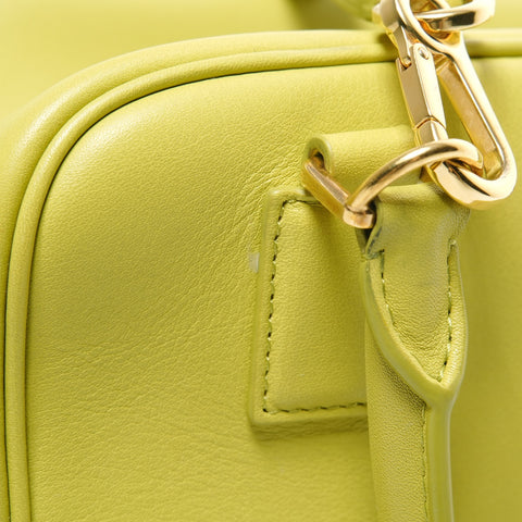LOEWE Amazona Leather Anagram 2way Handbag green WS26115