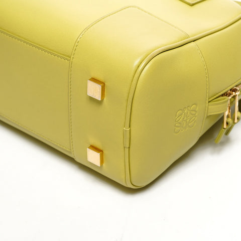 LOEWE Amazona Leather Anagram 2way Handbag green WS26115