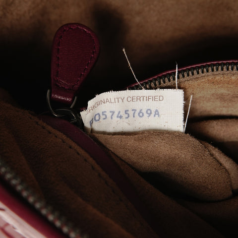 BOTTEGAVENETA INTRECCIATO camera bag Shoulder Bag Red WS26116