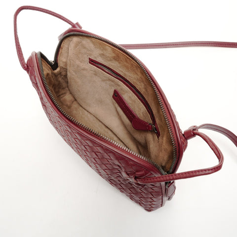 BOTTEGAVENETA INTRECCIATO camera bag Shoulder Bag Red WS26116