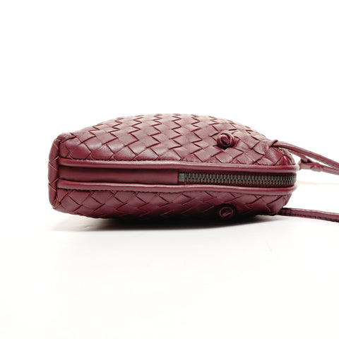 BOTTEGAVENETA INTRECCIATO camera bag Shoulder Bag Red WS26116