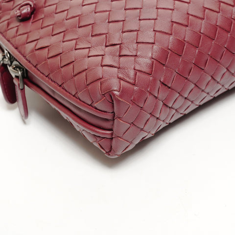 BOTTEGAVENETA INTRECCIATO camera bag Shoulder Bag Red WS26116