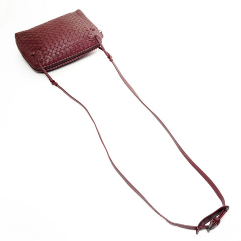 BOTTEGAVENETA INTRECCIATO camera bag Shoulder Bag Red WS26116