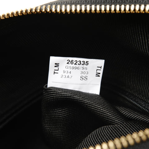 FURLA Piper 2-way leather bag Handbag black WS26119