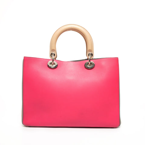 Christian Dior Diorissimo Leder 2way Handtasche rosa WS26120