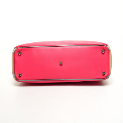 Christian Dior Diorissimo Leather 2way Handbag pink WS26120