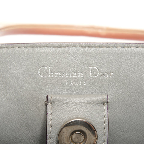 Christian Dior Diorissimo Leather 2way Handbag pink WS26120