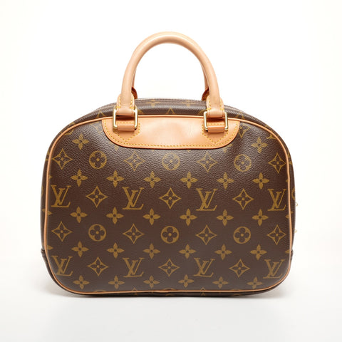 LOUIS VUITTON 2004 Monogramm Deauville Boston Tasche M47270 Handtasche Braun WS26121