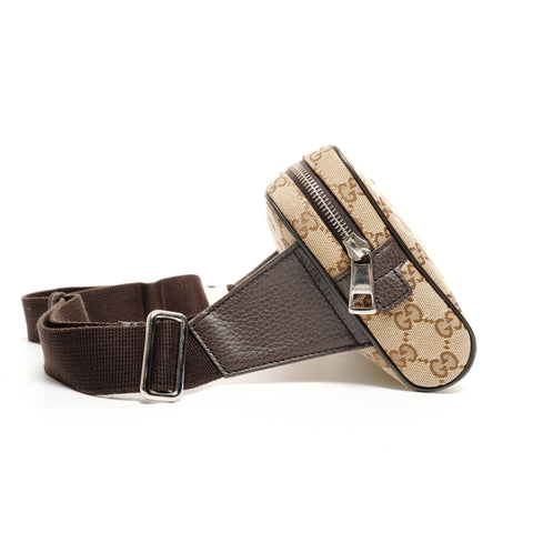 GUCCI GG 帆布 449174 腰包 单肩包 腰包 米色 WS26127