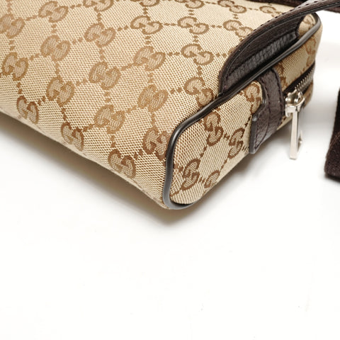 GUCCI GG 帆布 449174 腰包 单肩包 腰包 米色 WS26127