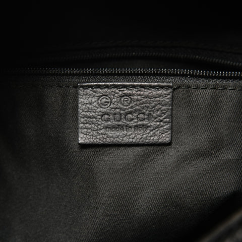 GUCCI GG Shima 皮革手提包黑色 WS26131