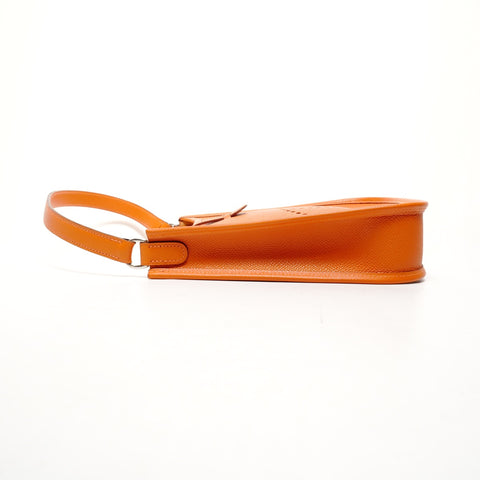 HERMES�I Stamp 2005 迷你 Evelyn TPM 短肩带单肩包 橙色 WS26134