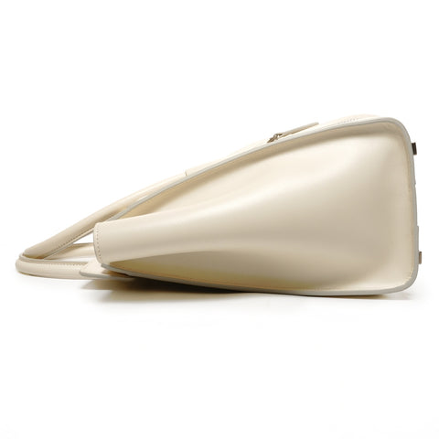 CELINE 皮革 Luggage Micro Shopper 手提包 白色 WS26135