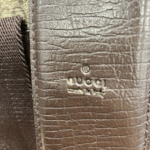 GUCCI GG Supreme 手提包 2way PVC 单肩包 米色 WS26137