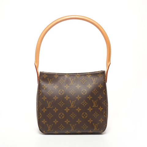 路易威登 2002 年 Monogram Loop 中号单肩包 棕色 WS26145