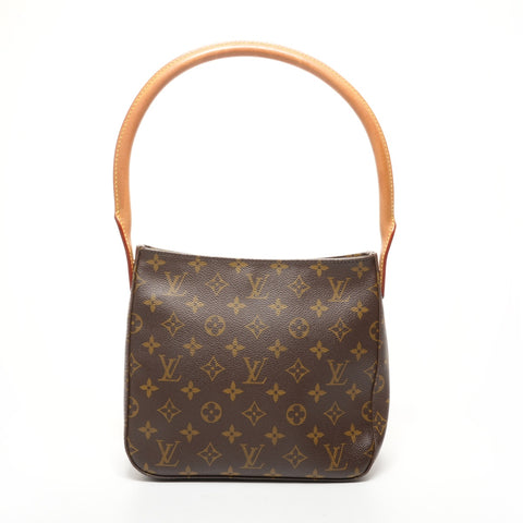 路易威登 2002 年 Monogram Loop 中号单肩包 棕色 WS26145