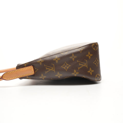 路易威登 2002 年 Monogram Loop 中号单肩包 棕色 WS26145