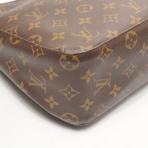 路易威登 2002 年 Monogram Loop 中号单肩包 棕色 WS26145