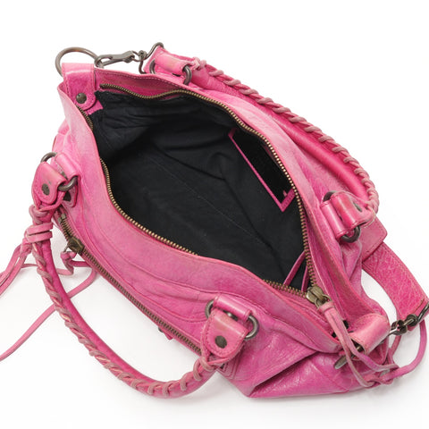 BALENCIAGA First City 2way 手提包 粉色 WS26147