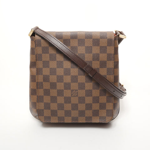 路易威登 2004 Damier Musette Salsa 长单肩包 棕色 WS26148
