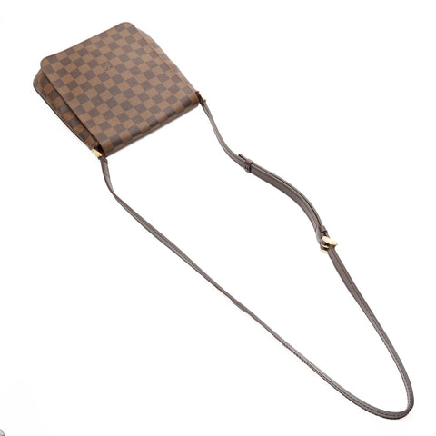 路易威登 2004 Damier Musette Salsa 长单肩包 棕色 WS26148