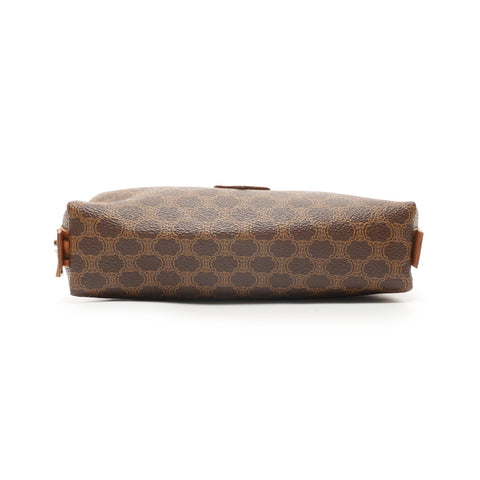 CELINE Macadam PVC 铅笔袋 棕色 WS26155