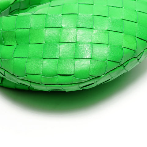 BOTTEGAVENETA 2021-2025 INTRECCIATO 迷你 Jodie Parakeet 绿色手提包 绿色 WS26162