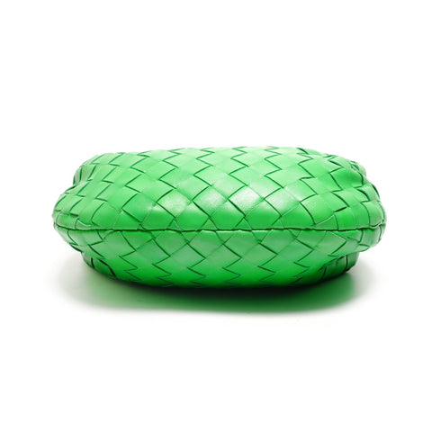 BOTTEGAVENETA 2021-2025 INTRECCIATO 迷你 Jodie Parakeet 绿色手提包 绿色 WS26162