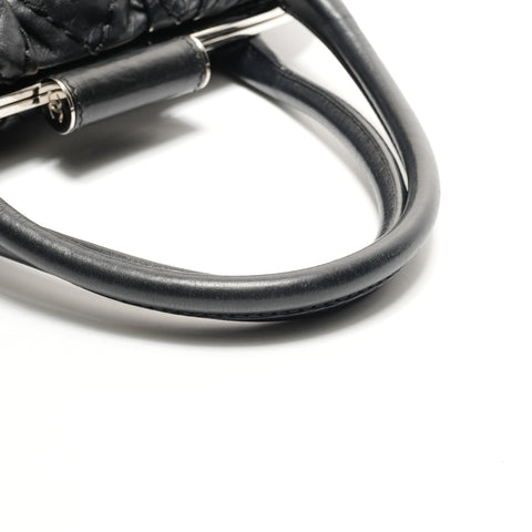 CHANEL No. 11 2006-2008 百搭缝线皮革钱包 黑色 WS26167