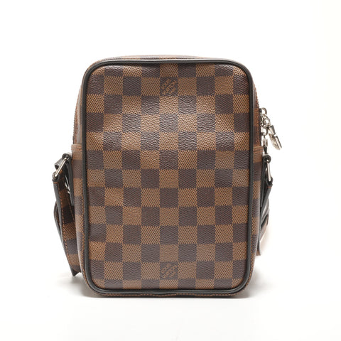路易威登 2016 Damier Amazon Chapman 单肩包 棕色 WS26182