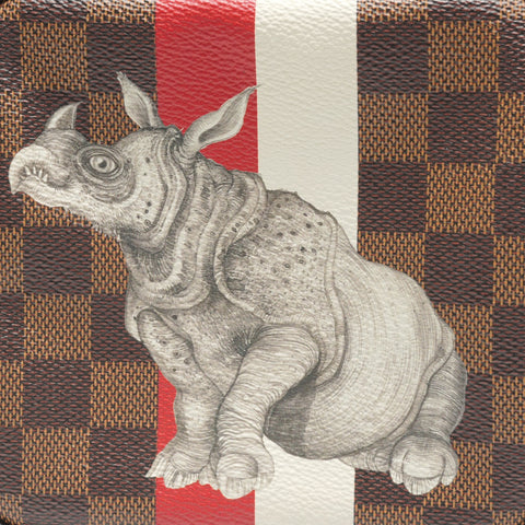 路易威登 2016 Damier Amazon Chapman 单肩包 棕色 WS26182