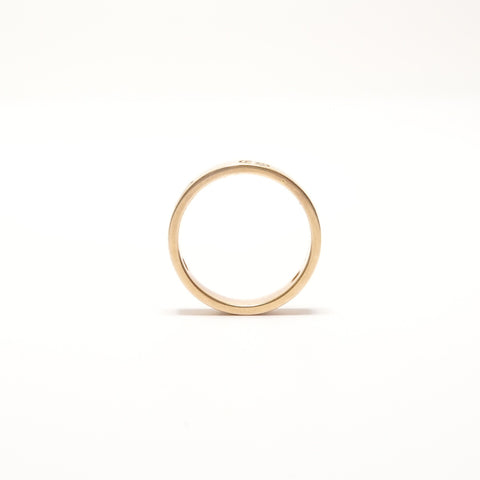 CARTIER Love 750 K18 Yellow Gold Diamond 3P JP#15 Ring gold WS26188