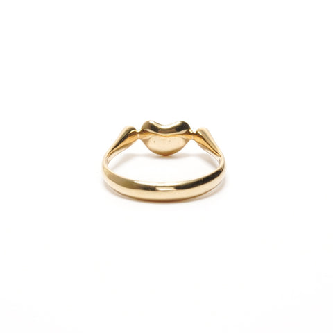 TIFFANY&Co. Beans JP#12 750 K18 Yellow Gold Diamond Ring gold WS26190