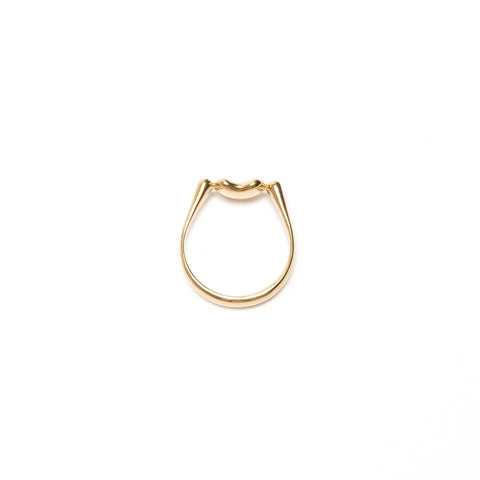 TIFFANY&Co. Beans JP#12 750 K18 Yellow Gold Diamond Ring gold WS26190