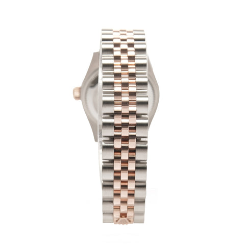 ROLEX 179171G Datejust Pink Gold K18PG Diamond Watches Silver WS26196