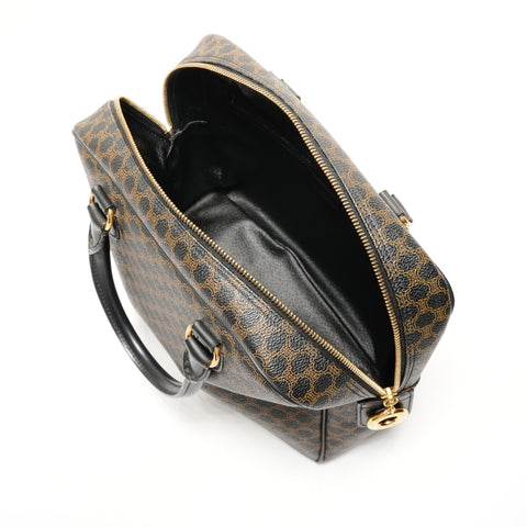 CELINE 碎石 PVC 手提包 黑色 WS26202
