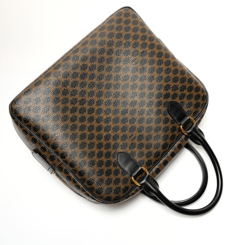 CELINE 碎石 PVC 手提包 黑色 WS26202