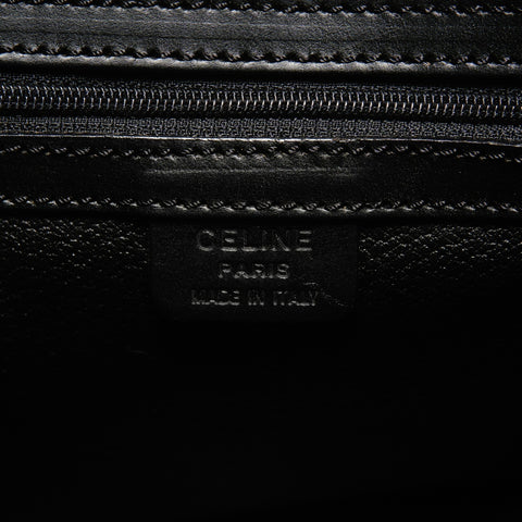 CELINE 碎石 PVC 手提包 黑色 WS26202