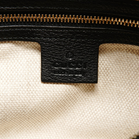 GUCCI Soho 链条皮革 308983 单肩包黑色 WS26203