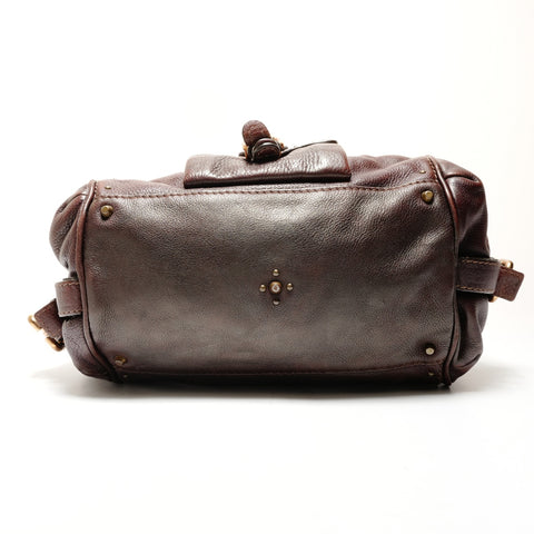 Chloe Paddington 皮革波士顿包 单肩包 棕色 WS26206