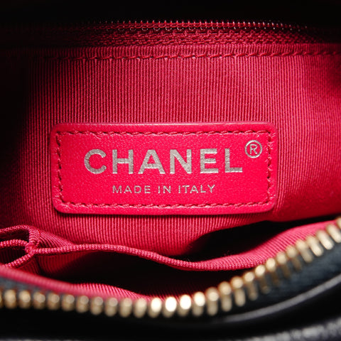 CHANEL Gabriel de Tweed Logo No. 24 2017-2018 单肩包 海军蓝 WS26209