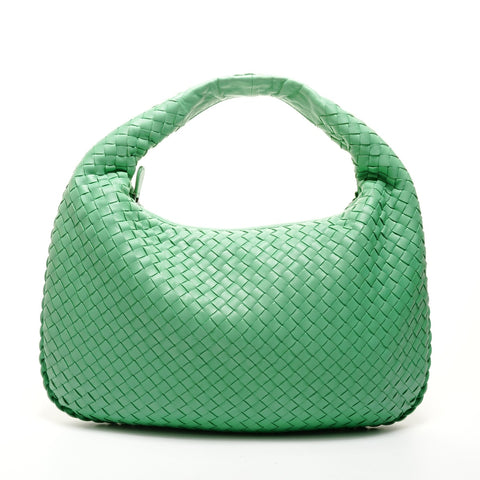 BOTTEGAVENETA INTRECCIATO hobo leather Handbag green WS26223