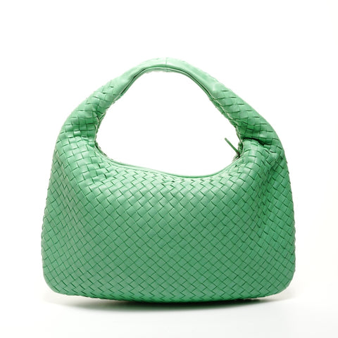 BOTTEGAVENETA INTRECCIATO hobo leather Handbag green WS26223